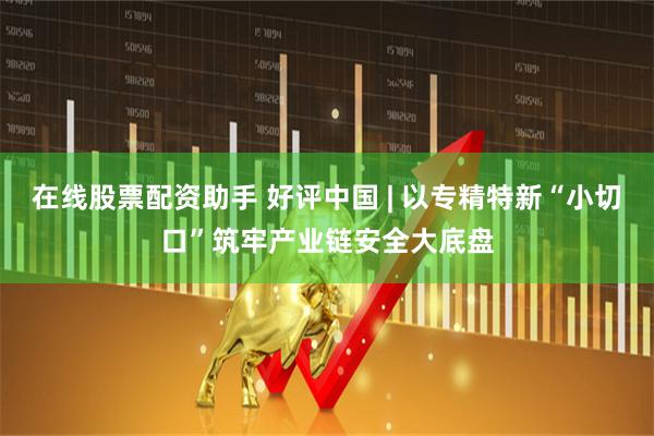 在线股票配资助手 好评中国 | 以专精特新“小切口”筑牢产业链安全大底盘
